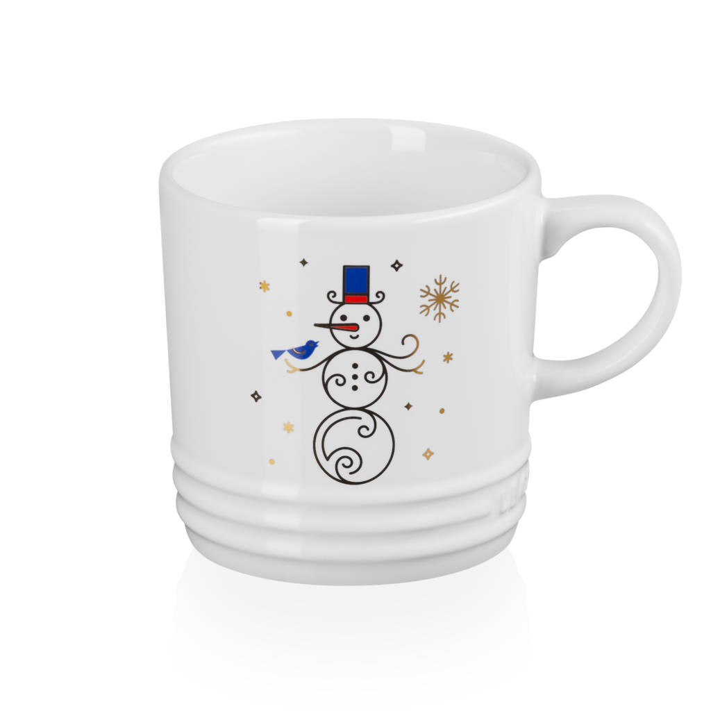 Taza cerámica Colección Christmas Le Creuset-Snowman-LEC80302350101719