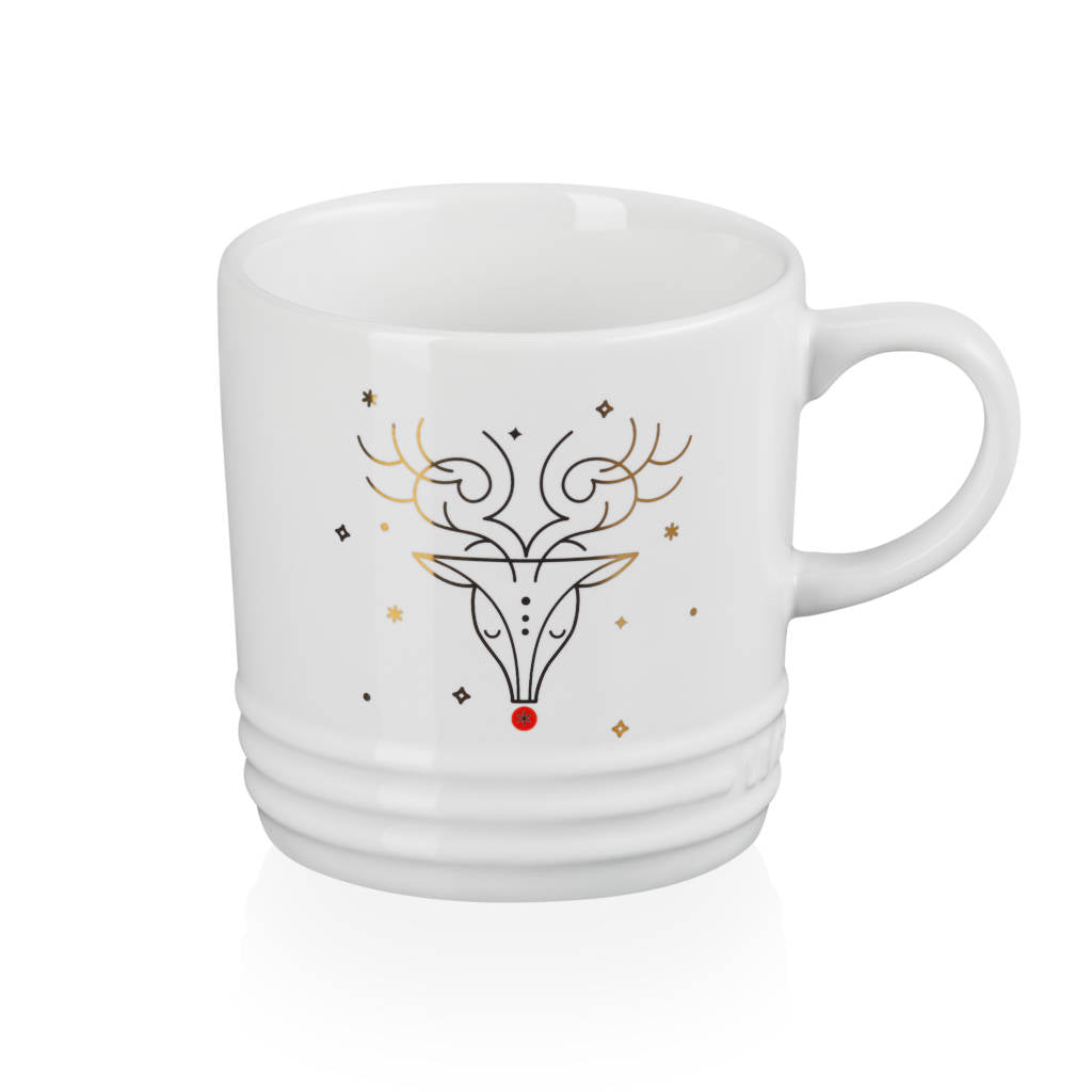 Taza cerámica Colección Christmas Le Creuset-Rudolph-LEC80302350105219