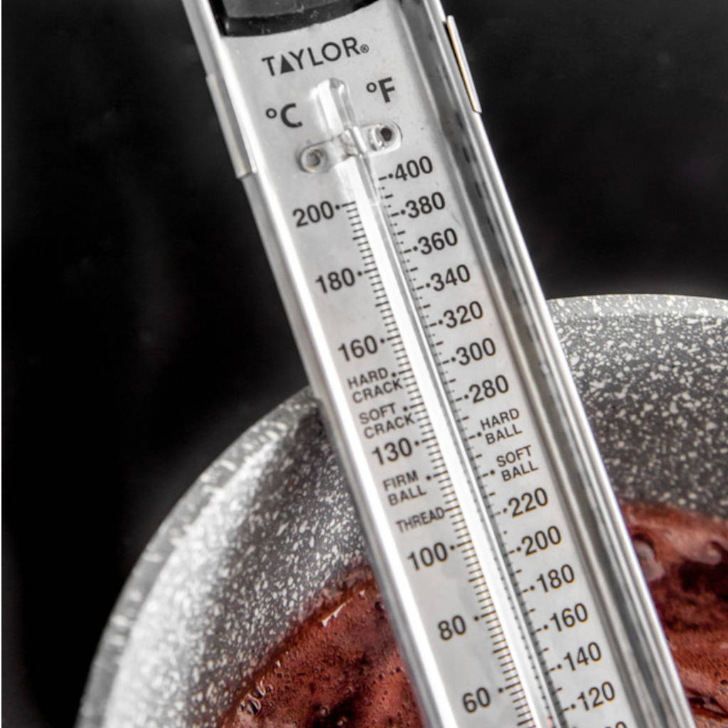 Termómetro para azúcar y frituras de acero inox, con clip de Taylor-KITTYTHJAM
