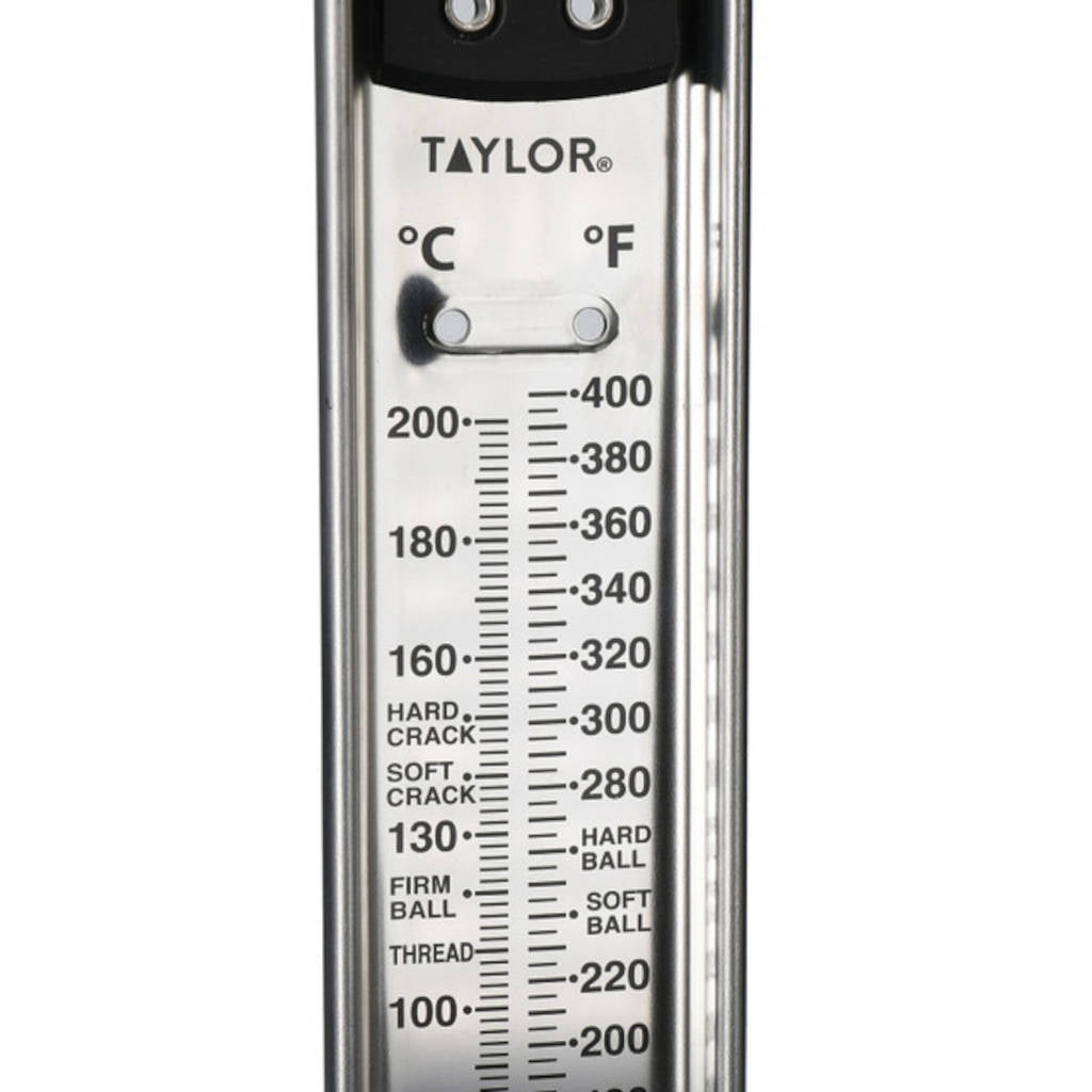 Termómetro para azúcar y frituras de acero inox, con clip de Taylor-KITTYTHJAM