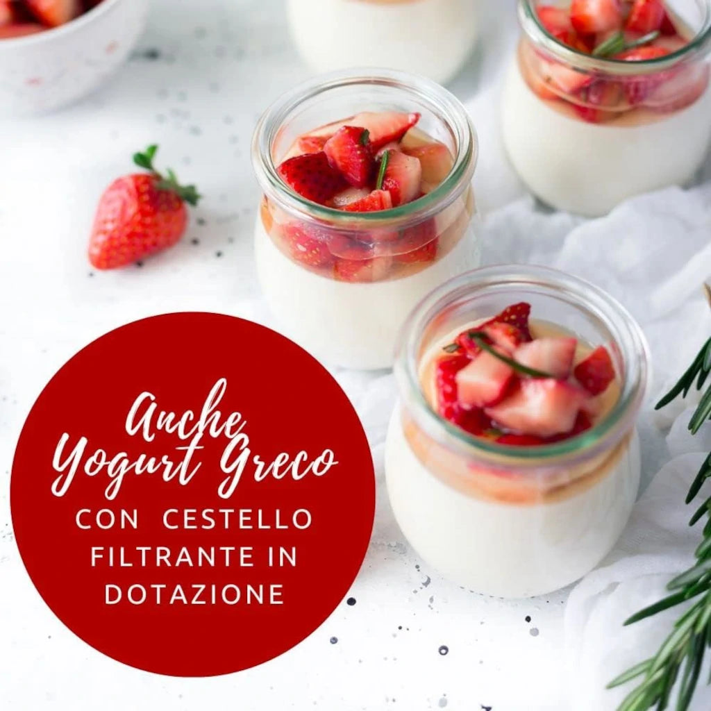 Yogurtera Yogurella para yogur clásico y griego de Ariete-ARI6211