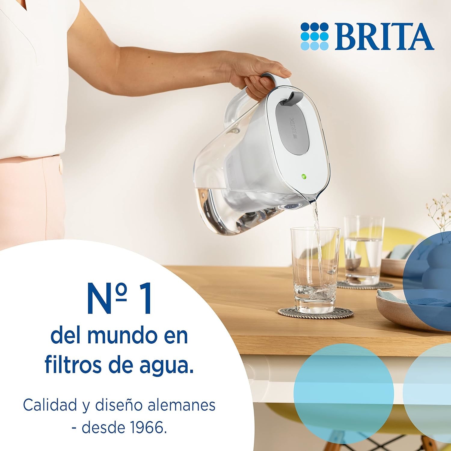 Cartucho De Filtro De Agua De Jarra - Pack De 4 - Compatible Brita