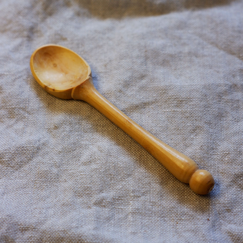 Juego De 10 Cucharas De Madera Mini Para Azúcar, Sal, Café Y Especias - Fácil De Limpiar, Color Beige, Marca Wooden World