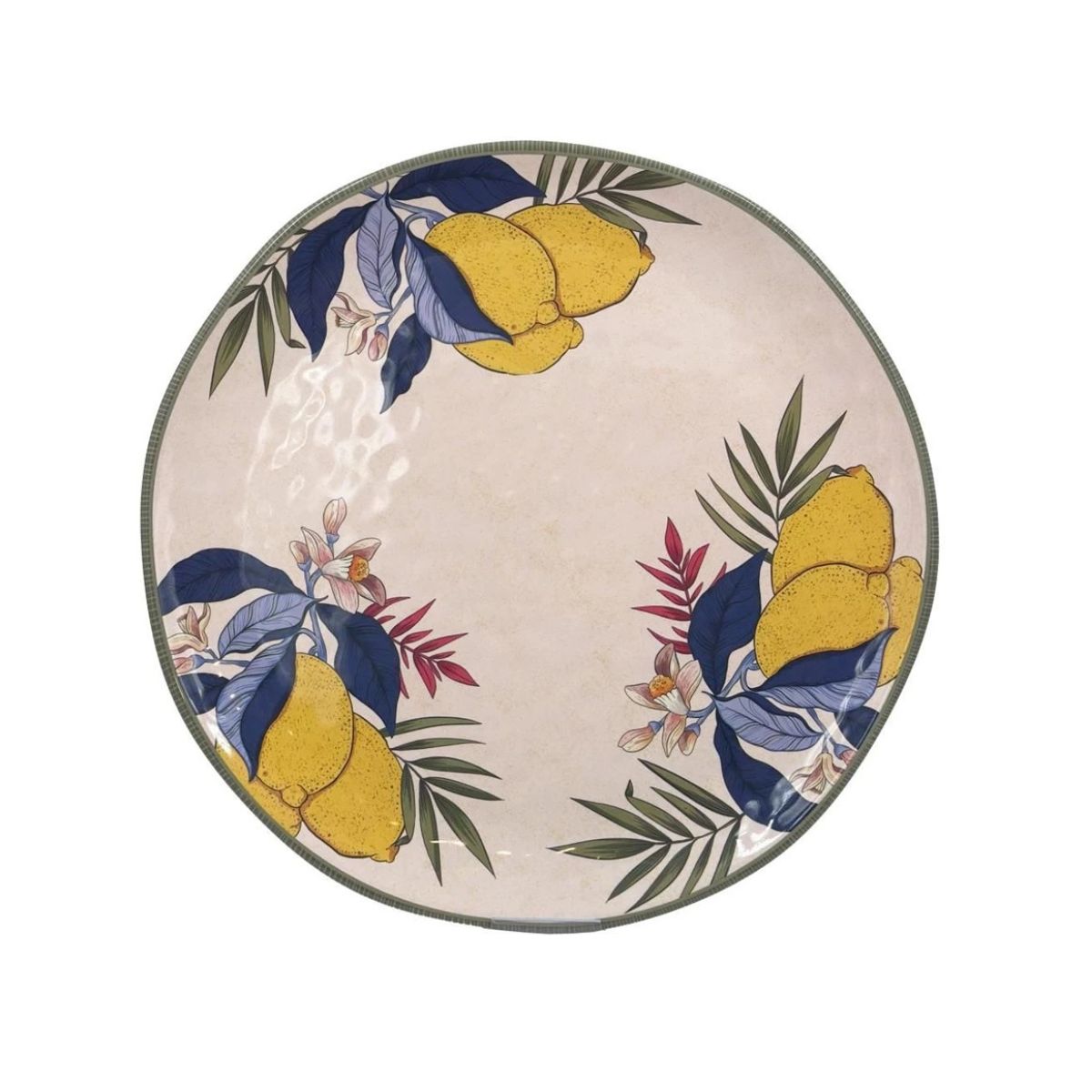 Ensaladera de 28cm de melamina Limù Rose & Tulipani – Claudia&Julia