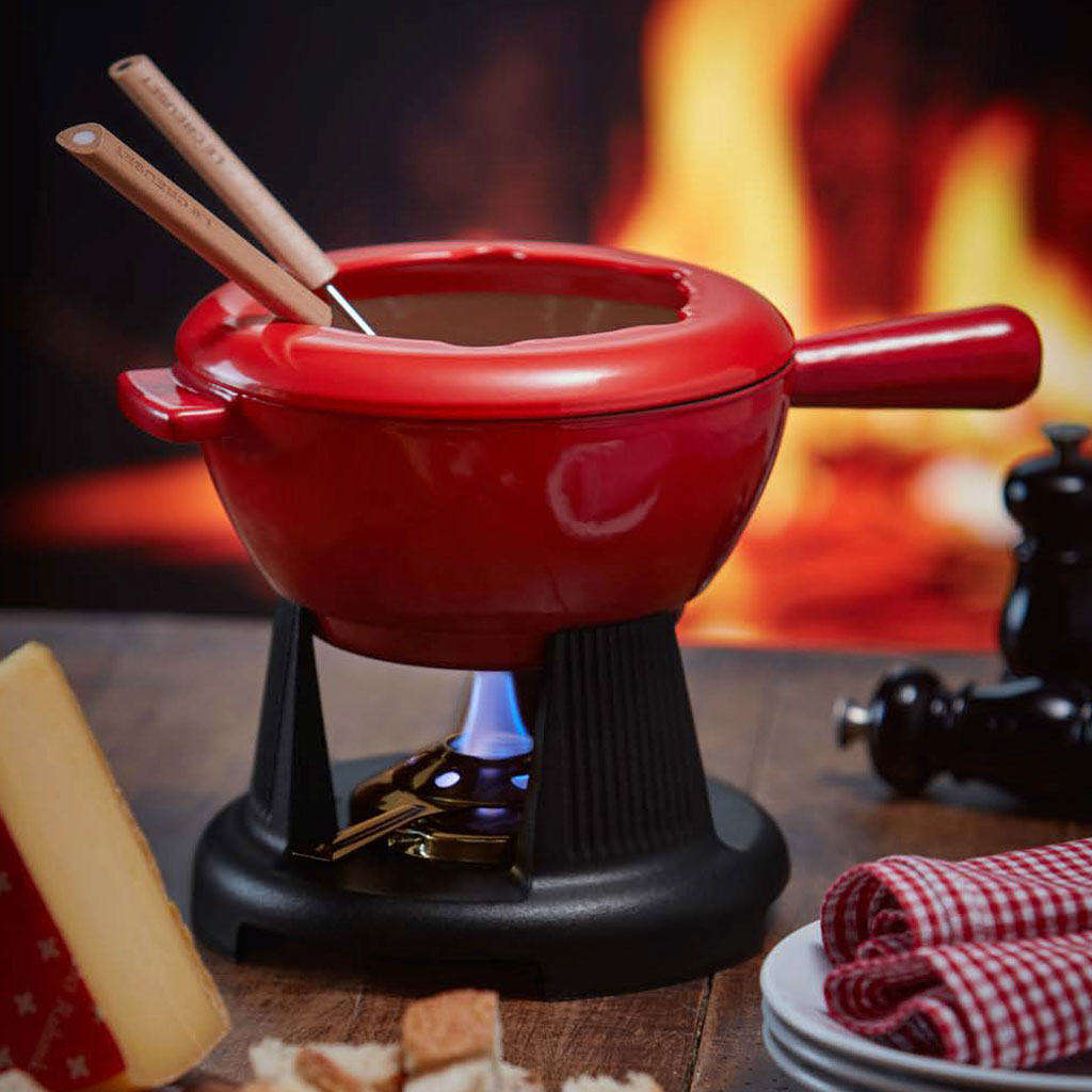 Le Creuset Savoyarde and Bourguignon Fondue Set Claudia&Julia