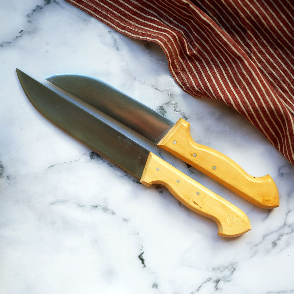 Cuchillo de cocina con mango de boj Pallarès-