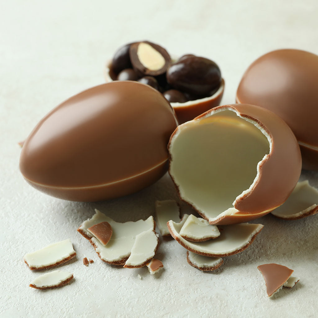 Set de 3 moldes para huevos de chocolate 3D Ibili-IBI791800