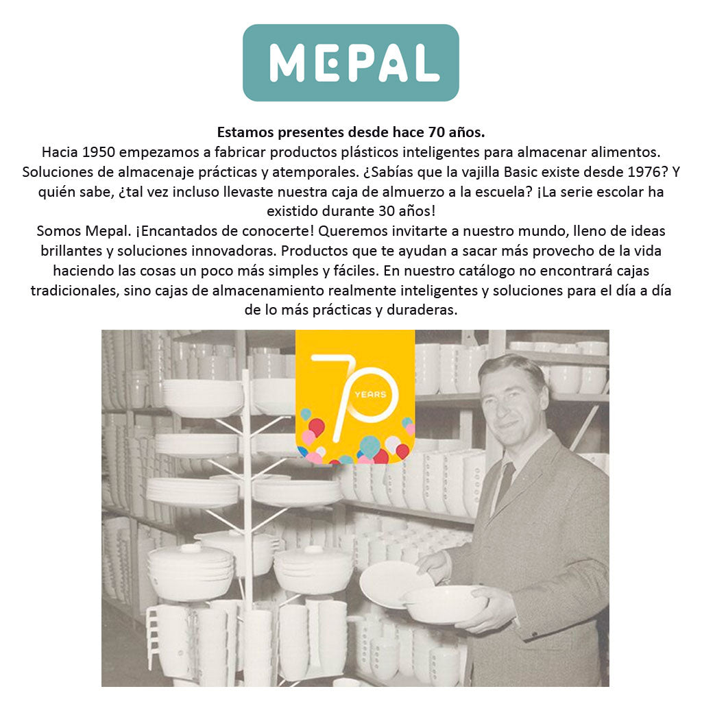 Cubiertos de resina para ensalada Bloom de Mepal-MEP105959031400
