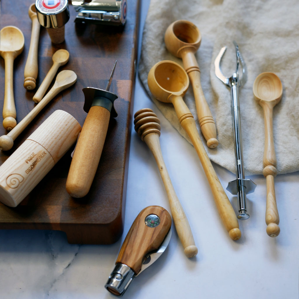 Holzlöffel 7 cm für Salz und Gewürze Roger Orfevre