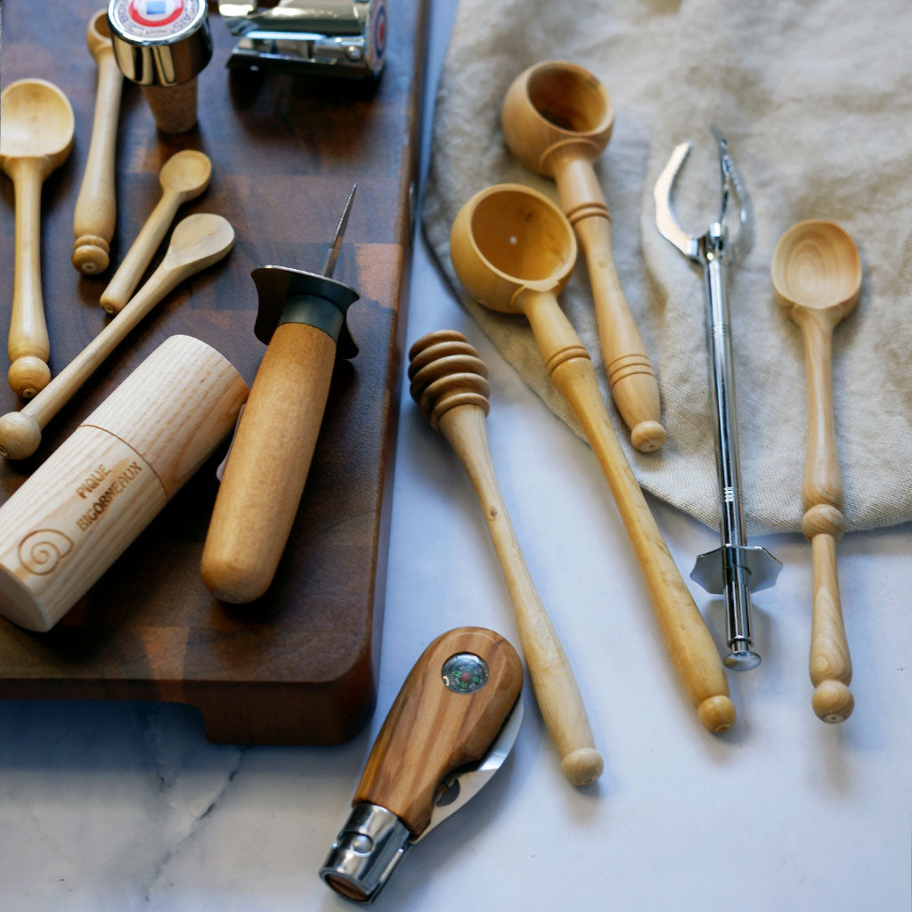 Cucchiaio Forato Per Olive E Sottaceti - Acciaio Inox Con Manico Lungo - Foto 4