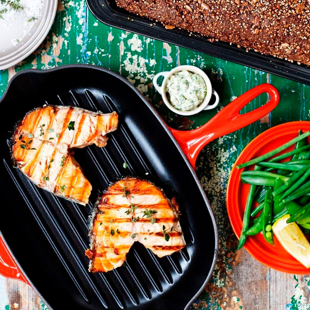 Le Creuset Cast How To Clean Grill Pan Cast Iron Stove Top How To