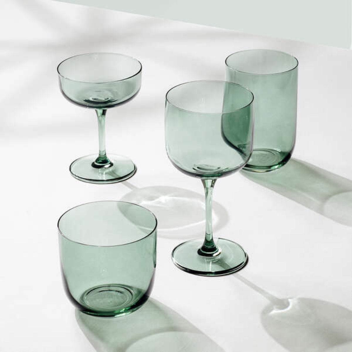 DIAMANTE Coppia di calici da vino rosso, collezione Lotus, in cristallo tagliato a mano, set di 2 DIAMANTE Coppia di calici da vino rosso, collezione Lotus, in cristallo tagliato a mano, set di 2