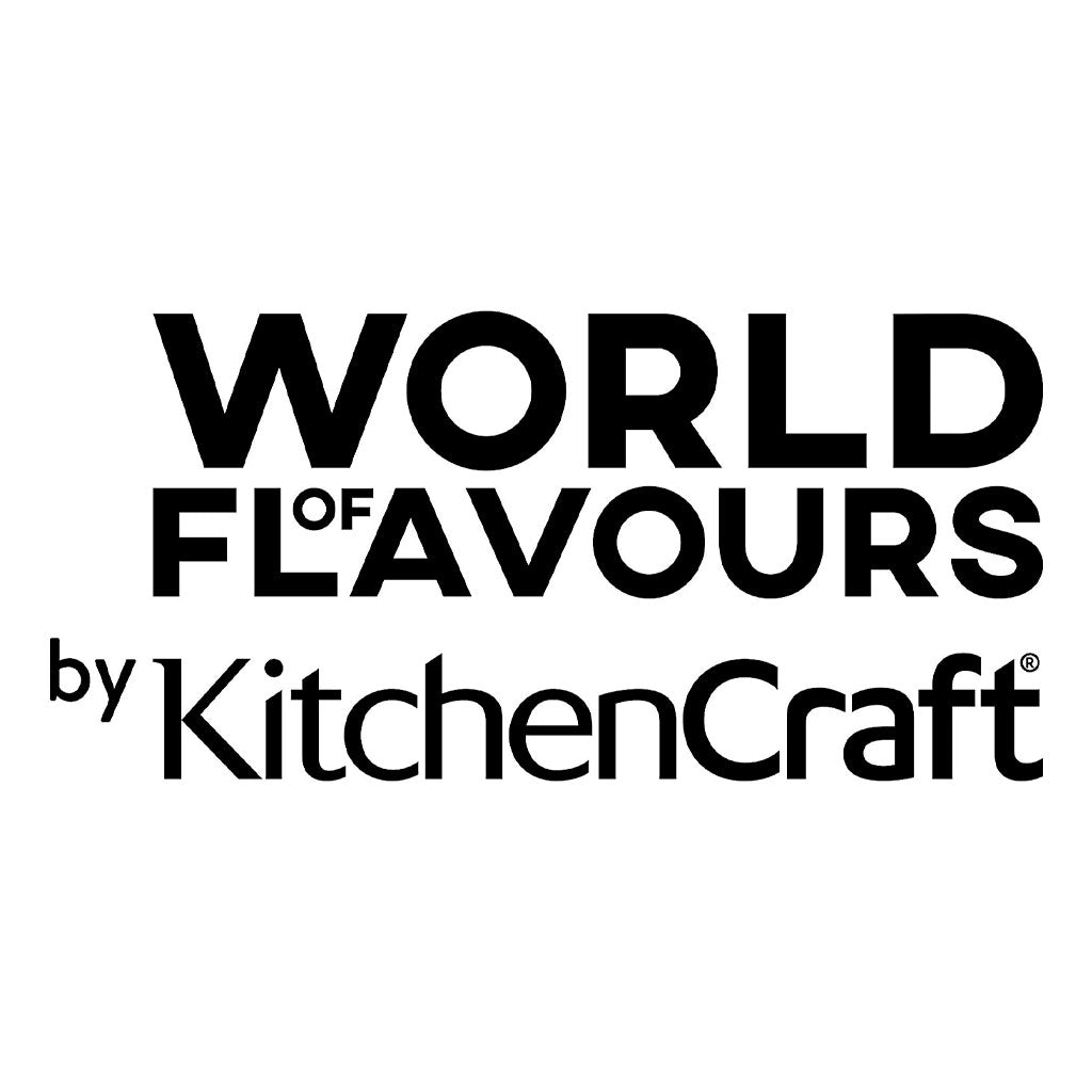 Wok de acero carbono antiadherente 20 cm Kitchen Craft (apto inducción)-KITPODLXWOK8
