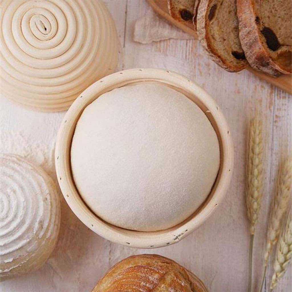 Banneton o molde ovalado de rattan para fermentar pan de Ibili: precio