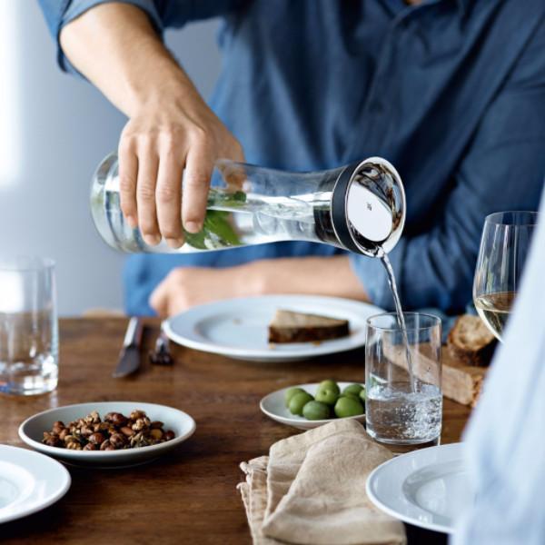 WMF Glass Water Bottle with CloseUp Stopper