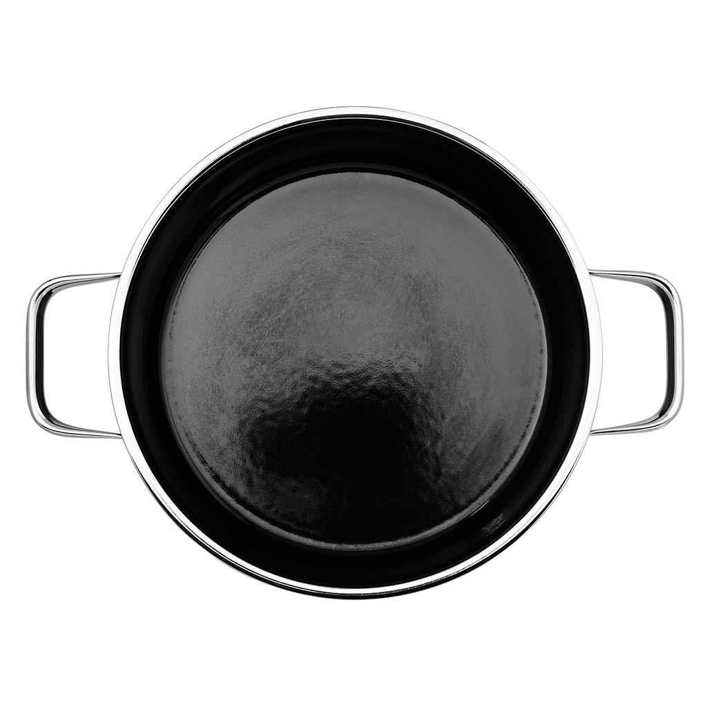 WMF Fusiontec Essential Kookpan, groot, 20 cm, glazen deksel, inductie, 3,7 l, high-tech keramiek, krasbestendig, ongecoat, donkerblauw, Made in Germany WMF Fusiontec Essential Kookpan, groot, 20 cm, glazen deksel, inductie, 3,7 l, high-tech keramiek, krasbestendig, ongecoat, donkerblauw, Made in Germany