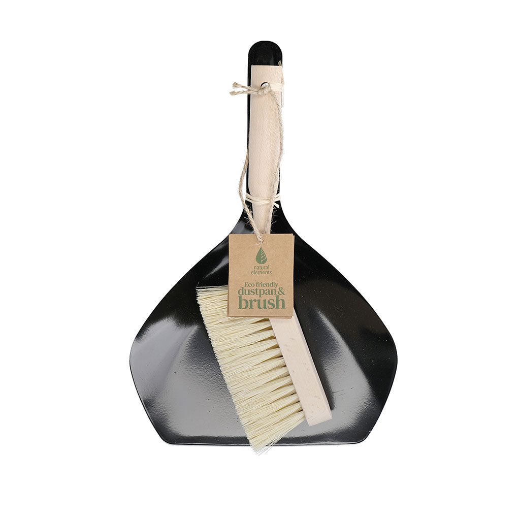 KitchenCraft Natural Elements Kehrschaufel- und Besenset