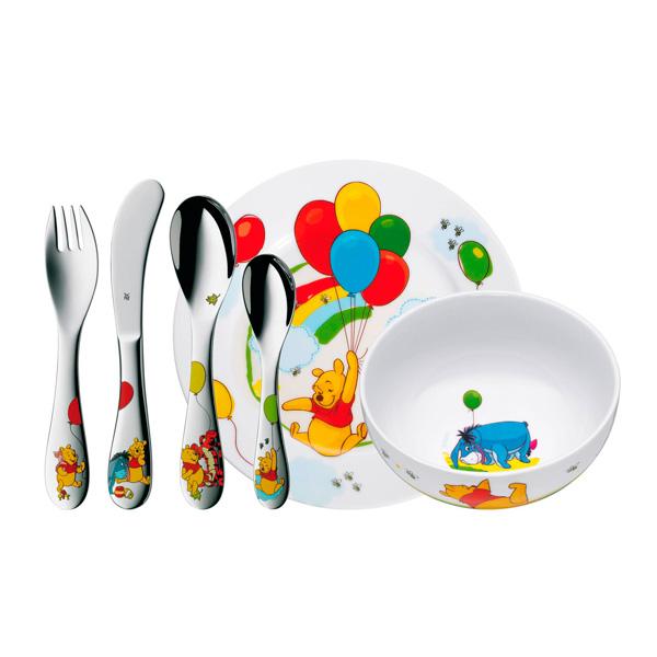 Set Posate Winnie The Pooh Per Bambini - 2 Pezzi In Acciaio Inox, Design Disney - Foto 10