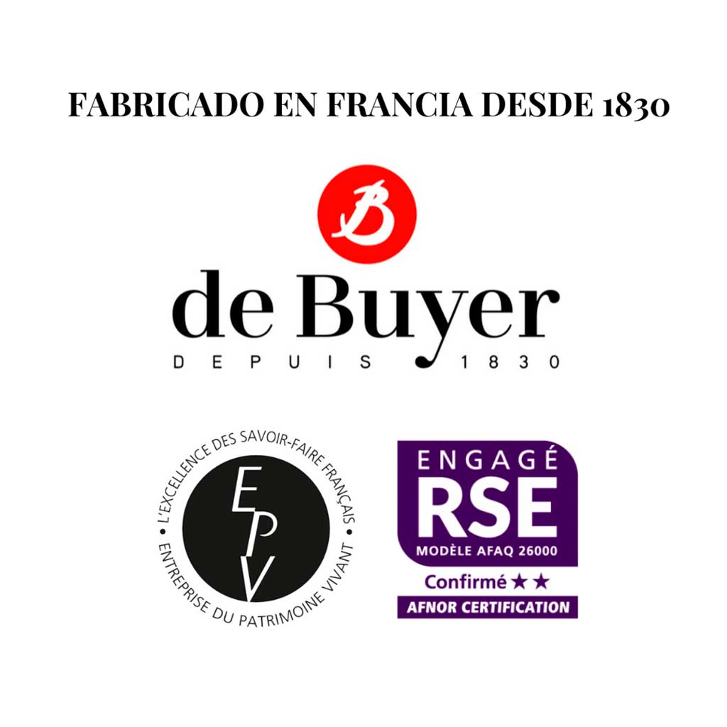 Sartén hierro mineral B De Buyer French Collection-24 cm-BUY567024