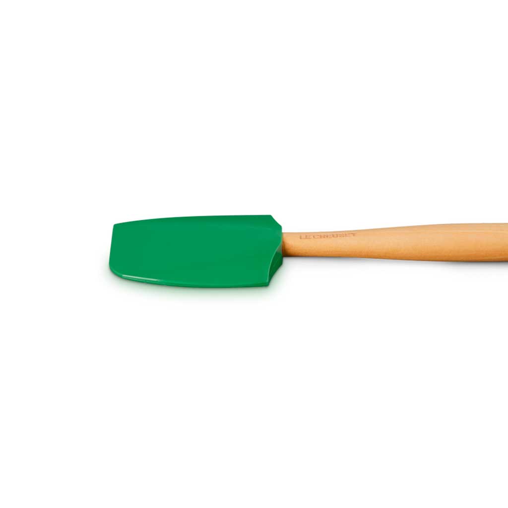 Le Creuset Craft Series Palm Green Silicone Basting Brush with Wood Handle  - 10 1/2L x 2 1/8W