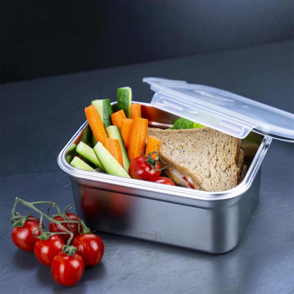 Tupper lunch box to go para uso en microondas