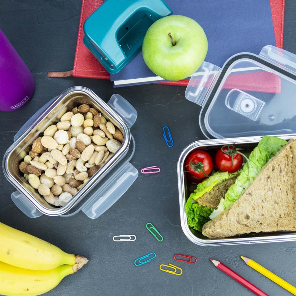 Tupper lunch box to go para uso en microondas
