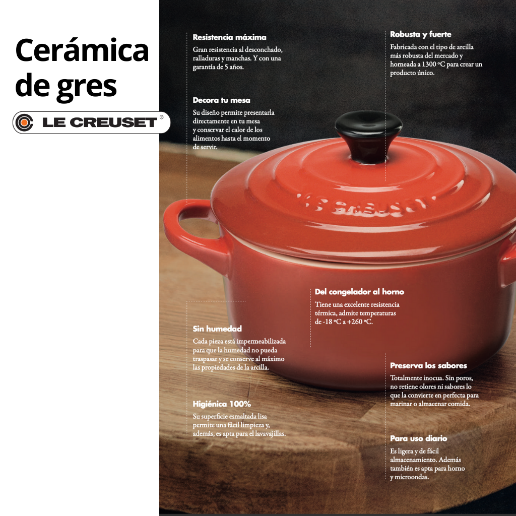 Copa para postres y helados Le Creuset-