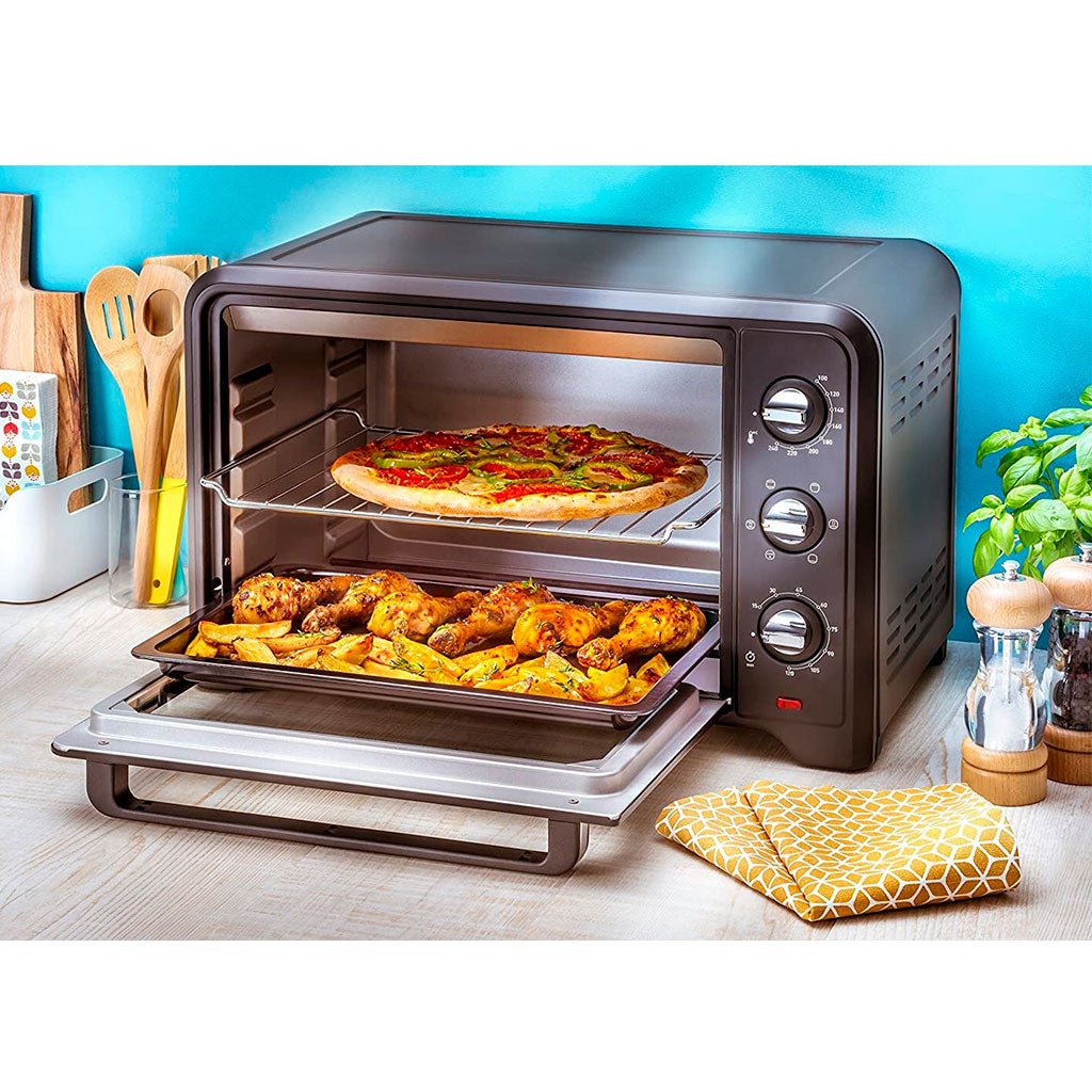 Moulinex - four à chaleur tournante 39l 2000w noir ox485810 - optimo 3651 pas cher Moulinex - four à chaleur tournante 39l 2000w noir ox485810 - optimo 3651 pas cher