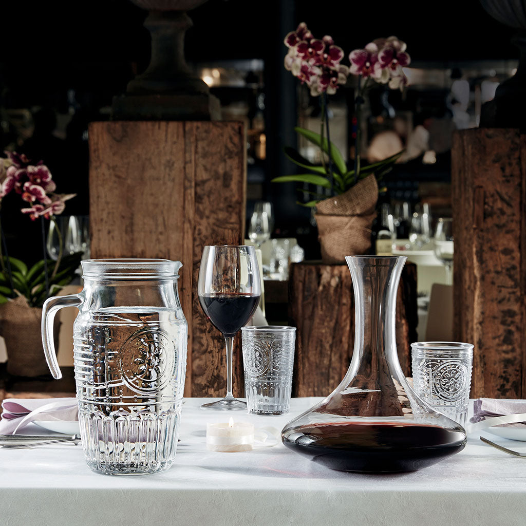 Caraffa Bistrot Rocco Bormioli Da 1 Litro - Trasparente, Design Elegante Per Acqua E Bevande - Foto 9