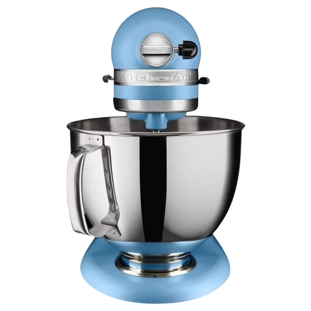 KitchenAid Artisan 5KSM175PSECL 5 Qt. Stand Mixer (Crystal Blue) with TWO  Bowls & Flex Edge Beater 220 VOLTS NOT FOR USA
