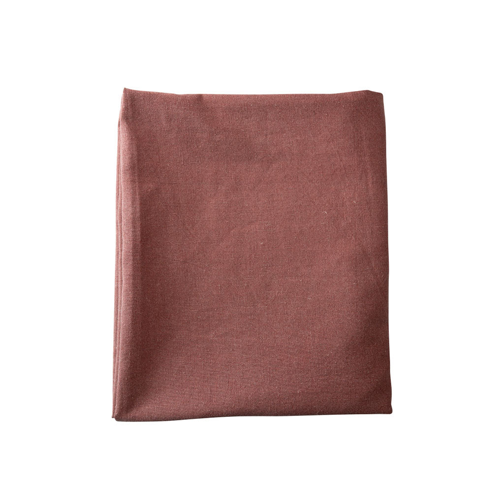 Mantel reversible Linen Collection de Laura Ashley-Rojo-LAU183244
