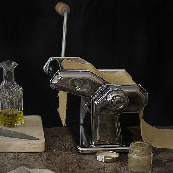 Máquinas de pasta Imperia de Cucinapro, Modelo 150, 150, Plateado