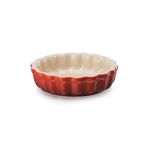 Le Creuset Stoneware Set of Fluted Flan Dishes Claudia&Julia