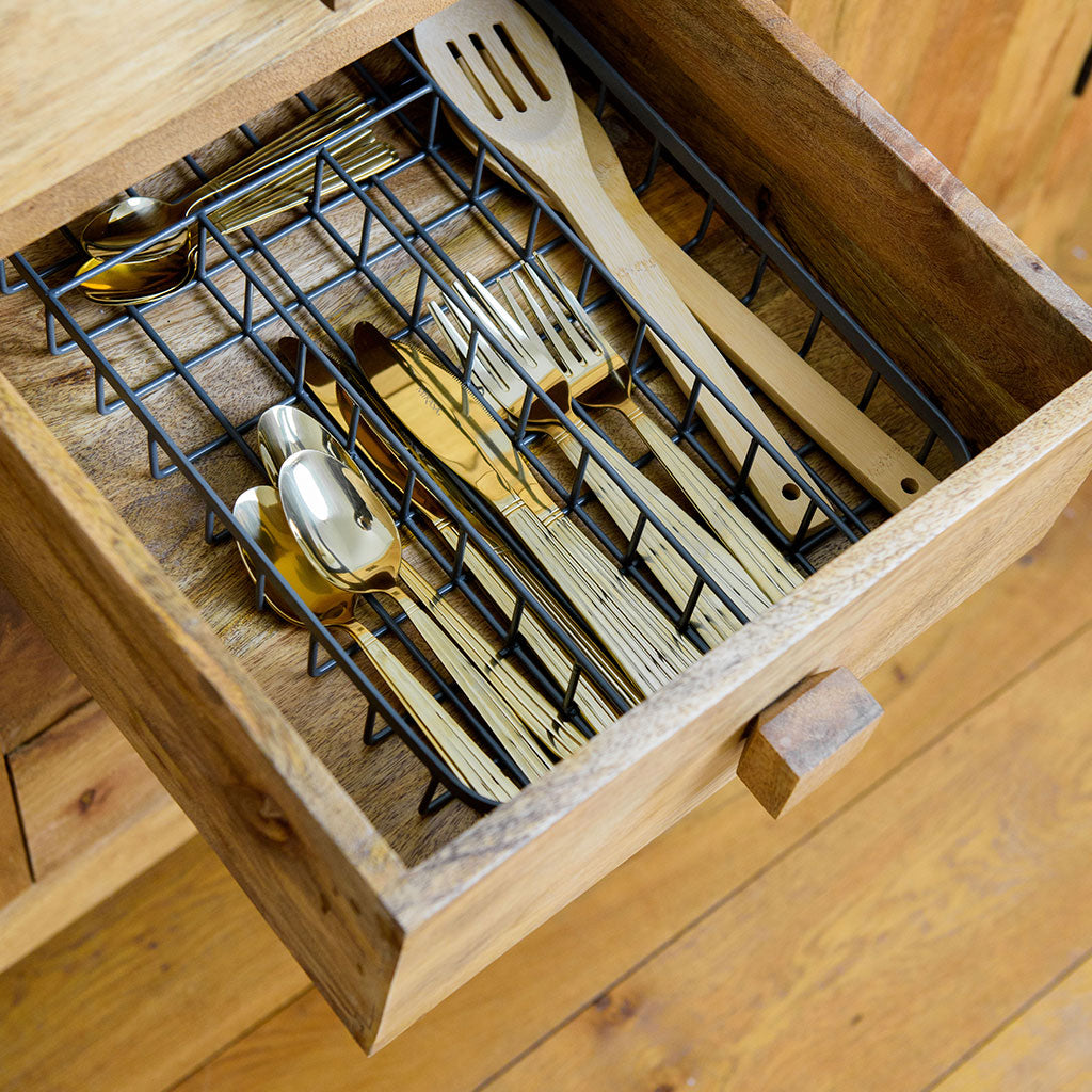 KitchenCraft Living Nostalgia Besteck-Organizer