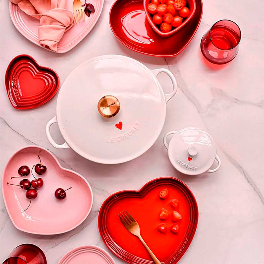 Le Creuset Valentine's Day Collection - Le Creuset Heart-Shaped Products