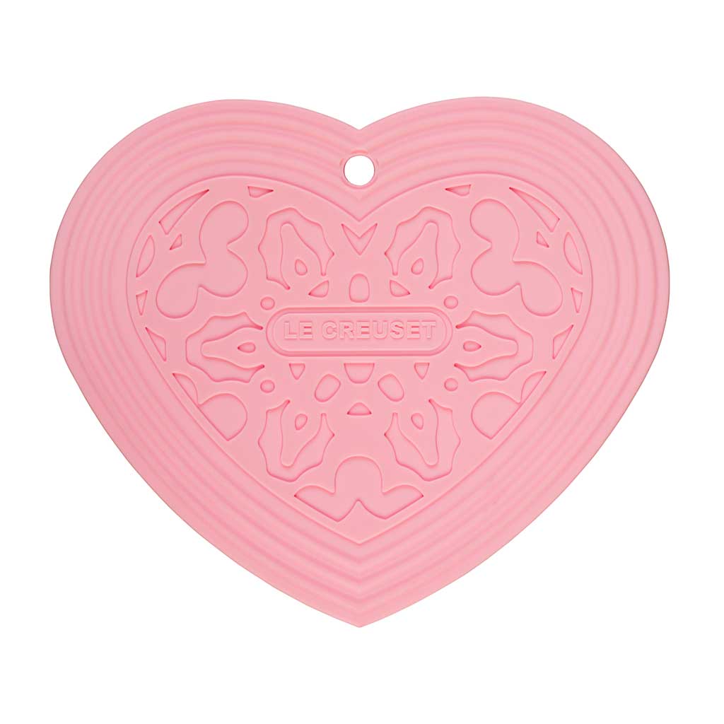 Salvamanteles corazón Le Creuset-Shell Pink-LEC93011000231000