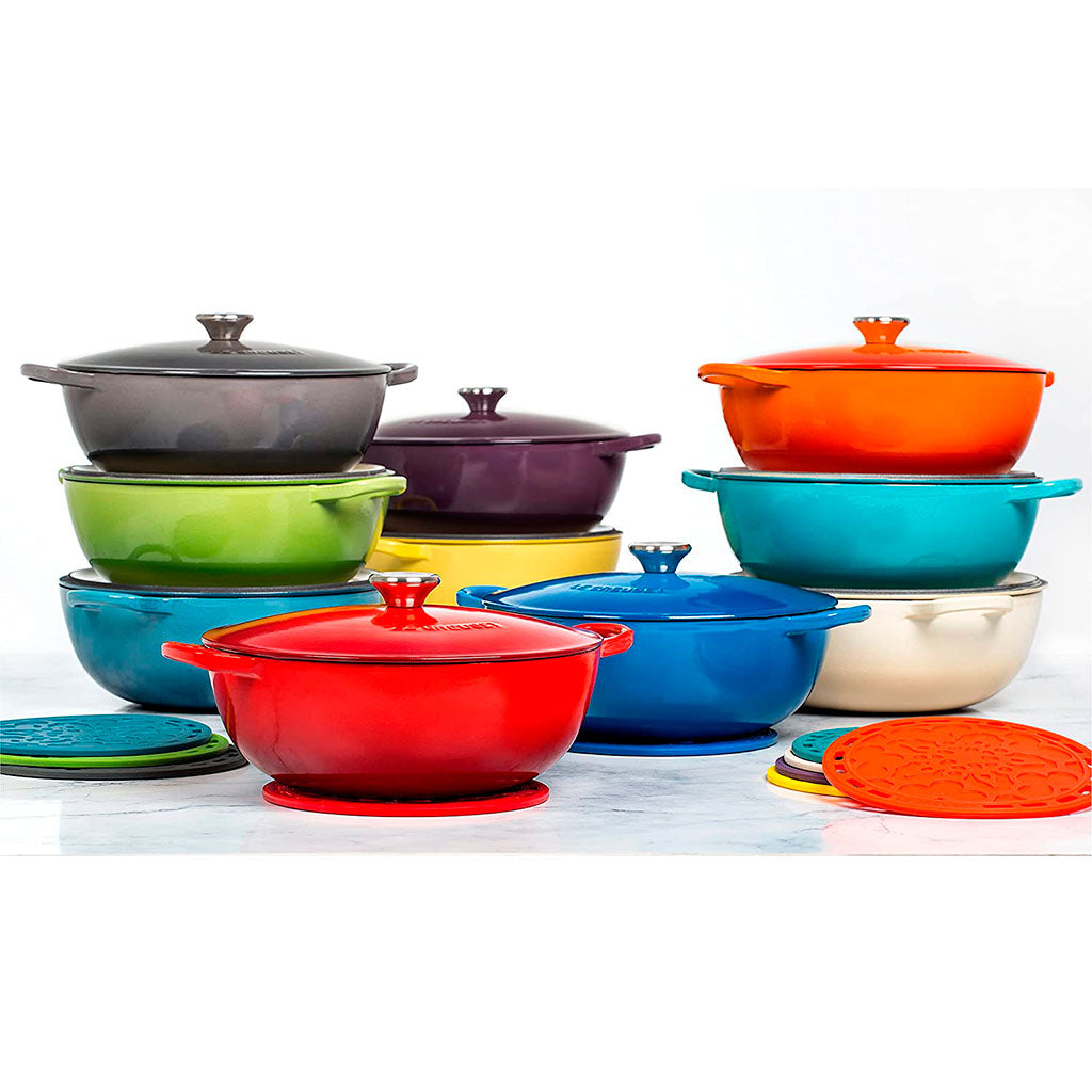 Salvamanteles de silicona French de Le Creuset (Colores descatalogados)-Powder Pink-LEC93007300231000