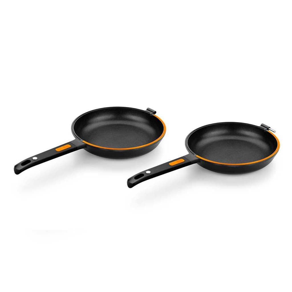 Deep frying pan Efficient Orange - BRA