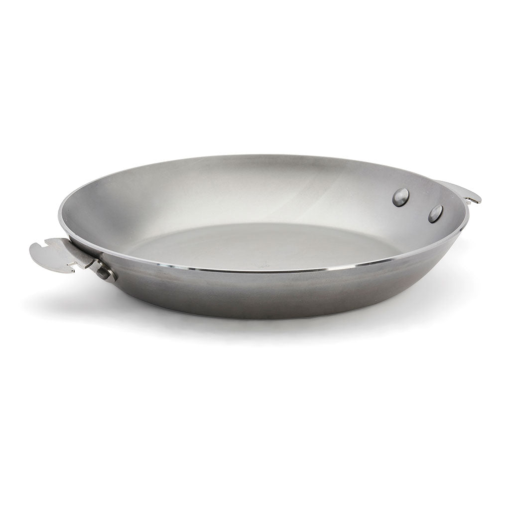 Vigor SS1 Series 15 Stainless Steel Fry Pan with Aluminum-Clad Bottom and  Dual Handles