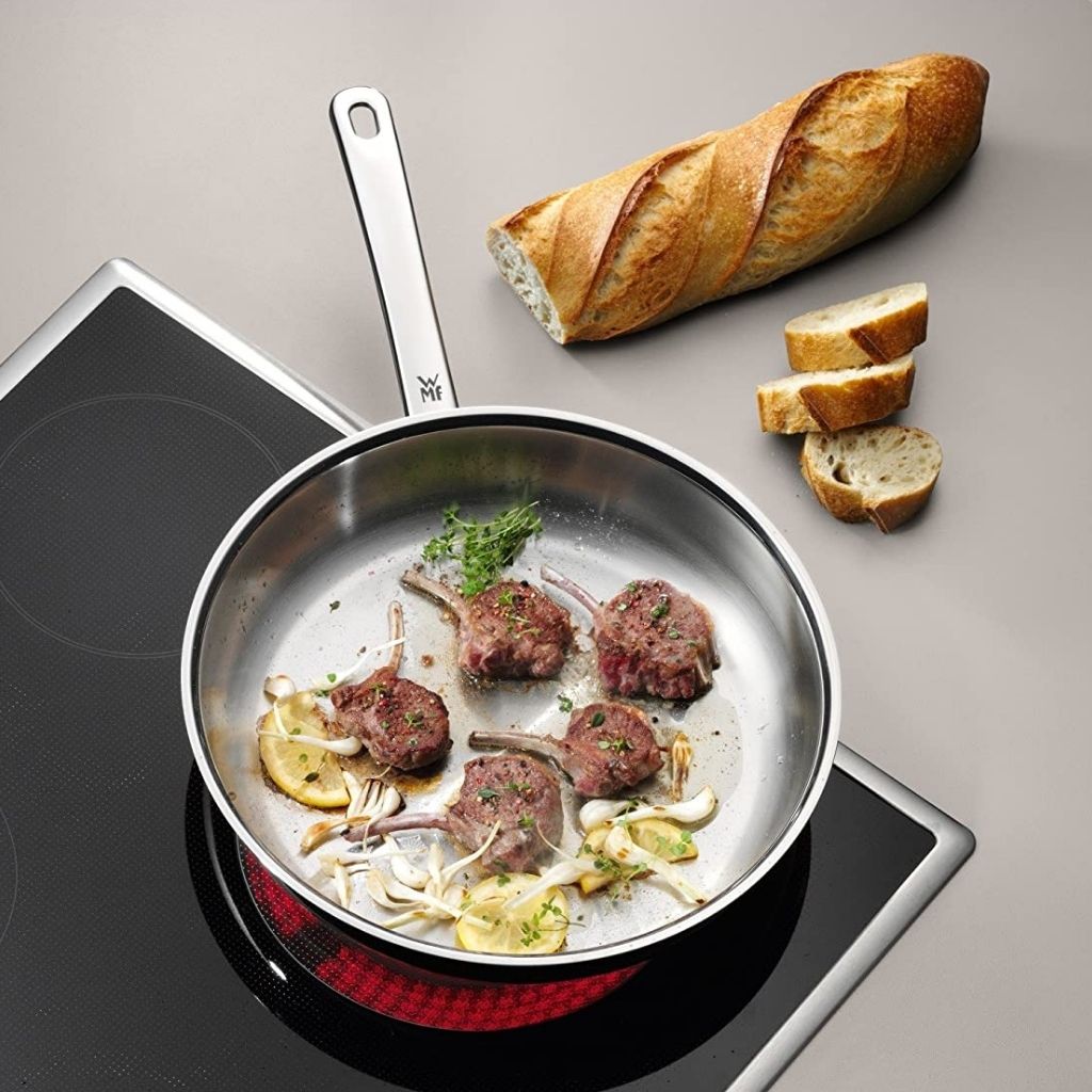 Sarten WMF Pfanne frying pan de acero inoxidable 24cm - Tienda  Electrodomésticos