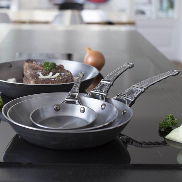 Sartén hierro mineral B De Buyer French Collection 24 cm - Claudia&Julia