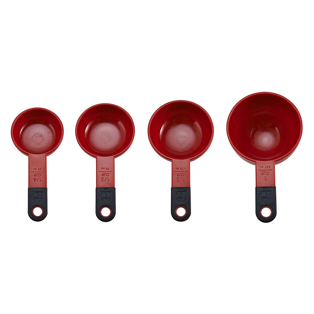 KitchenAid Measuring Cups and Spoons Set in Red