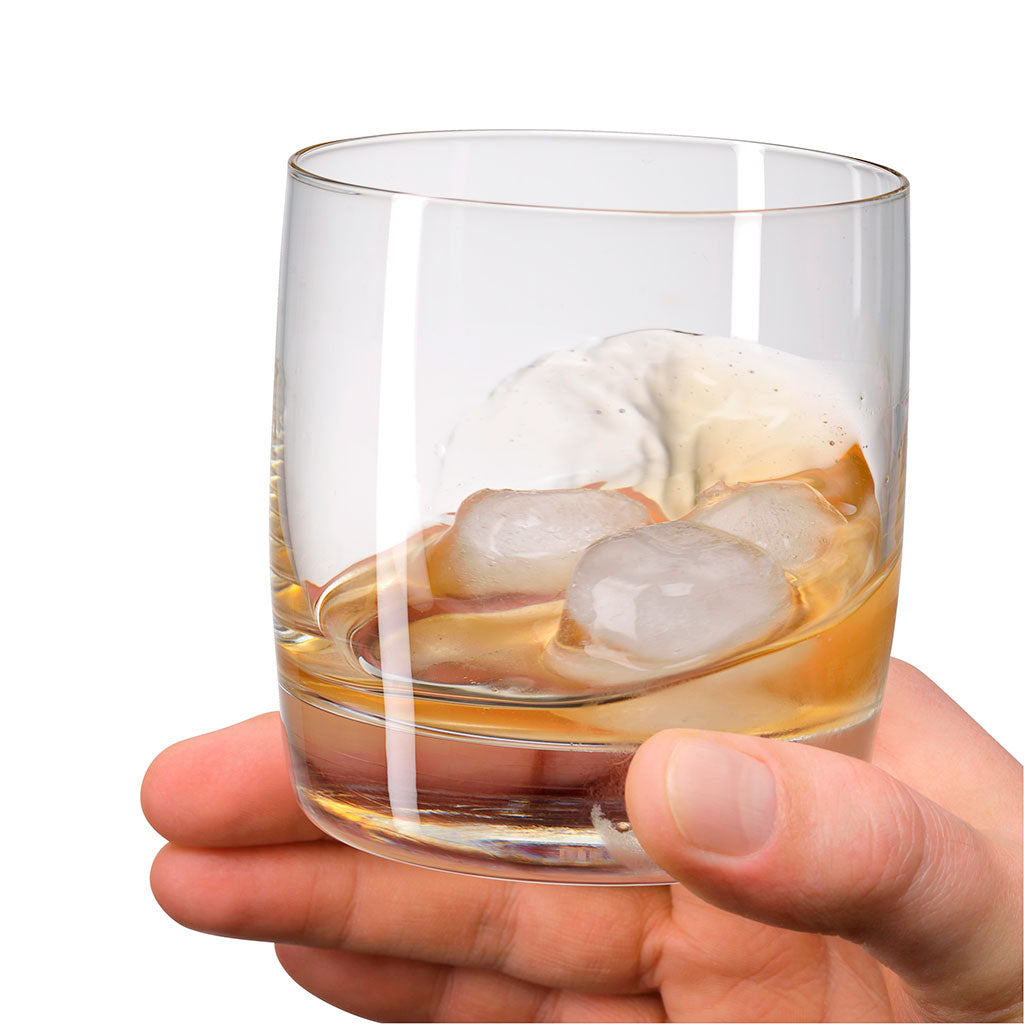  luckxuan Juego de 6 vasos de vidrio, vasos de cristal, vasos  elegantes para agua, jugo, cerveza, vino, whisky y cócteles : Hogar y Cocina