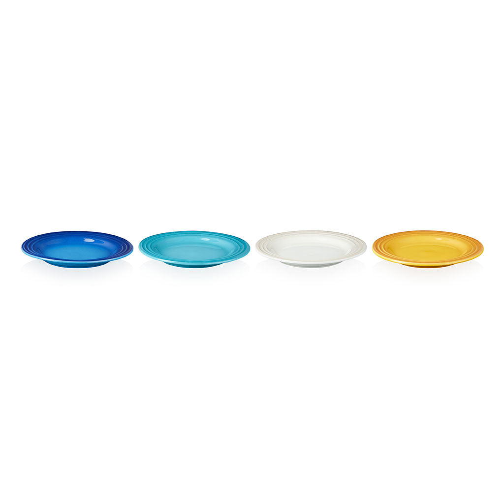 Set de 4 platos cerámicos Riviera de Le Creuset-LEC89225171219030