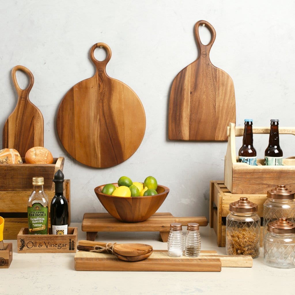 Tablas de madera, una idea decorativa y gastronómica
