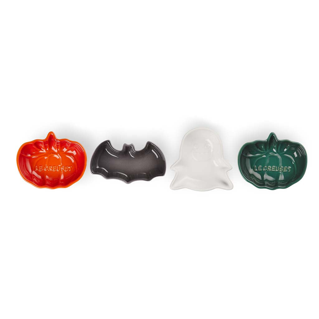 Set 4 platos Halloween de Le Creuset - Claudia&Julia