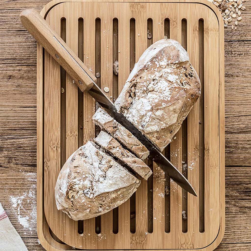 Tabla para el pan de bambú Pebbly - Claudia&Julia