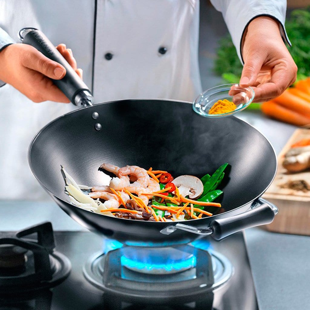 Set 4 piezas wok antiadherente Ken Hom - Claudia&Julia