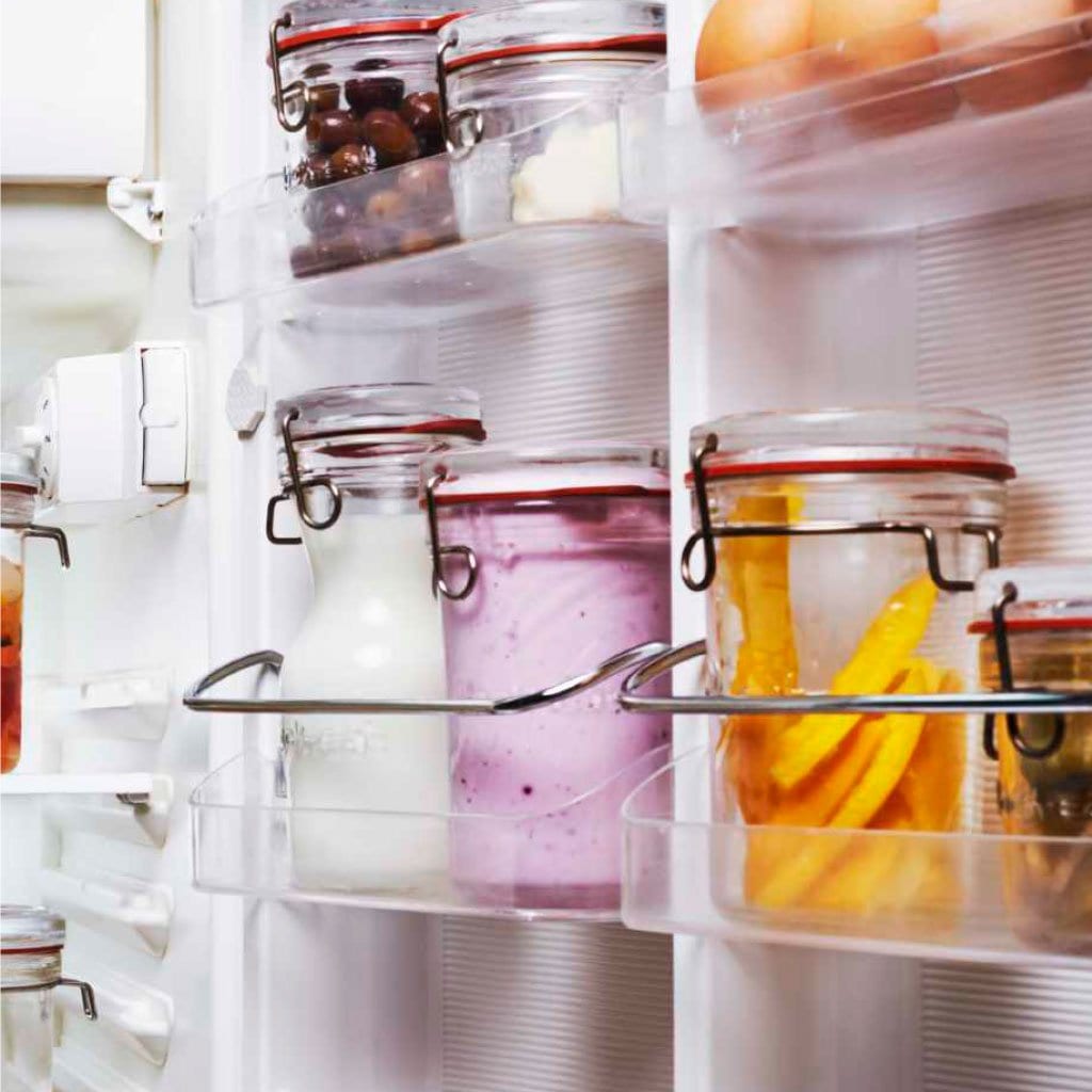 Tarros de cristal: conserva tu comida en la nevera por más tiempo