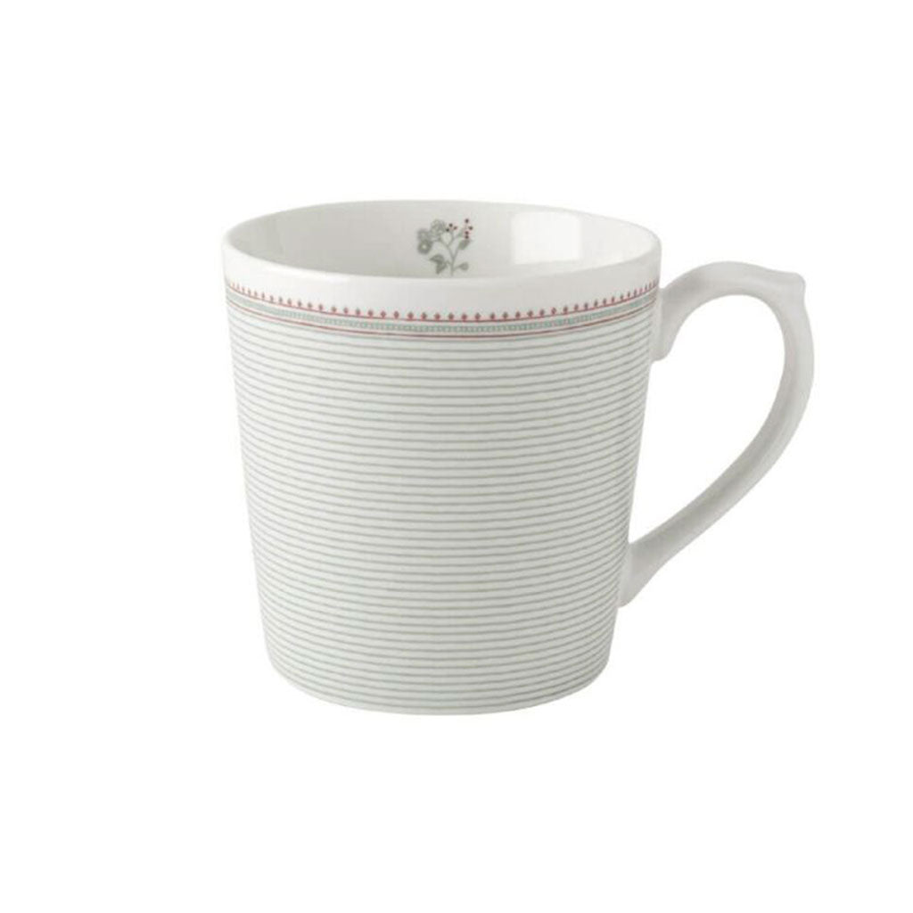 Taza mug 320 ml de porcelana Wild Clematis Laura Ashley-Stripes-LAU182906
